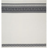 Faribault Tofte Fair Isle Wool Blend Blanket | Natural/Heather Charcoal 16347 Twin/16354 Queen