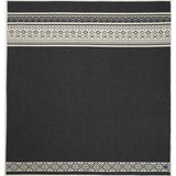 Faribault Tofte Fair Isle Wool Blend Blanket | Natural/Heather Charcoal 16347 Twin/16354 Queen
