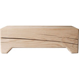 Kalon Trunk Wood Bench | Ash