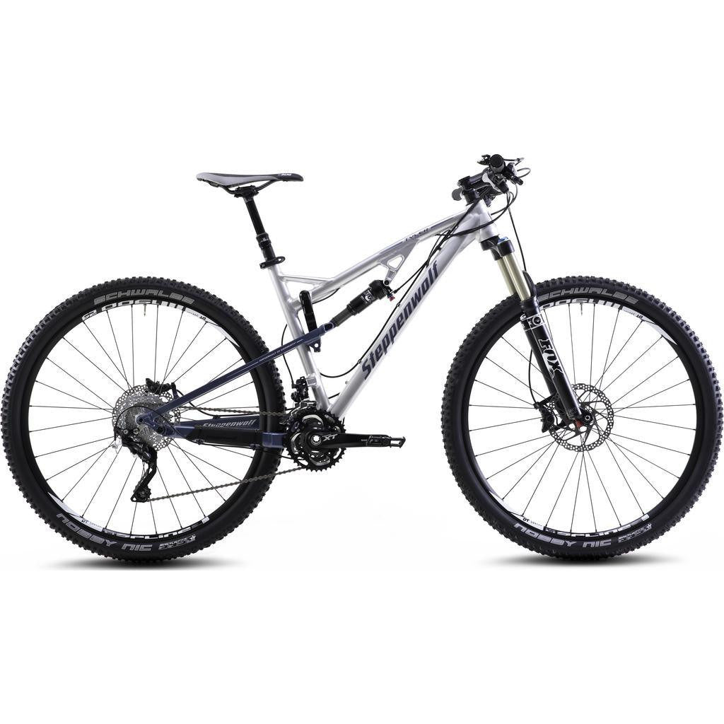 steppenwolf e bike fully Steppenwolf Tyler LTD Pro Full Suspension Bicycle Chrome/Dark Blue –  Sportique