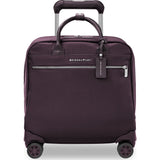 Briggs & Riley Baseline LTD Domestic Expandable Carry-on Spinner Suitcase | Plum