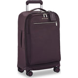 Briggs & Riley Baseline LTD Large Expandable Carry-on Spinner Suitcase | Plum