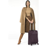 Briggs & Riley Baseline LTD Large Expandable Carry-on Spinner Suitcase | Plum