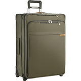 Briggs & Riley Large Expandable Upright Suitcase | Olive U128CX