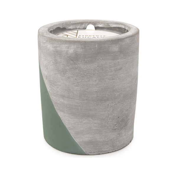 Paddywax Urban Large Candle in Concrete Vessel | Eucalyptus + Santal UR12