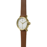 Void VO3P Round Petite Watch | Gold/Light Brown/White