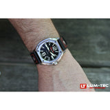 Lum-Tec V1 Red Limited Edition Watch | Leather Strap