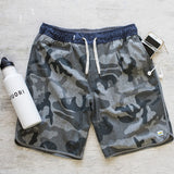 Vuori Banks Shorts | Grey Camo V315