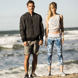 Vuori Cruise Boardshorts | Grey Micro Stripe V326