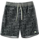 Vuori Banks Shorts | Charcoal Encinitas House V330