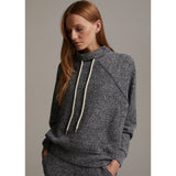 Varley Maceo Sweat 4.0 | Black/White