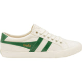 Gola Mens Varsity Sneakers | Off White/Green- CMA331-Size 13