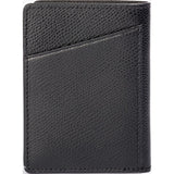 Hook & Albert Leather Vertical Bi-Fold Wallet | Black VBFWL-BLK-OS