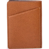 Hook & Albert Leather Vertical Bi-Fold Wallet | Brown VBFWL-BRN-OS
