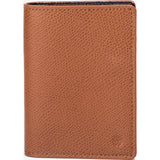 Hook & Albert Leather Vertical Bi-Fold Wallet | Brown VBFWL-BRN-OS