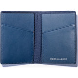 Hook & Albert Leather Vertical Bi-Fold Wallet | Blue VBFWL-NVY-OS