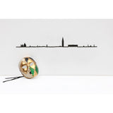 The Line City Skyline Wall Art Silhouette