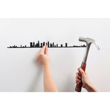 The Line City Skyline Wall Art Silhouette