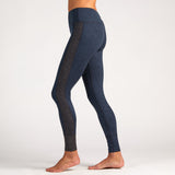 Vuori Women's Asymmetric Block Leggings | Midnight