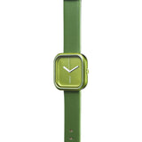 Hygge Väri Forest Green Watch | Green Leather