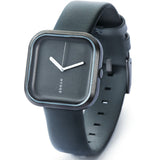 Hygge Väri Stone Grey Watch | Dark Grey Leather