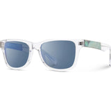 Shwood Canby Sunglasses | Crystal/Abalone Shell -Silver Mirror WACC2ASS