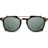 Shwood Kennedy Sun Clip Sunglasses | City Havana/Black Acetate -G15 Polarized WAK4HBCFP