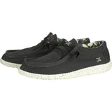 Hey Dude Wally L Stretch Shoes | Black