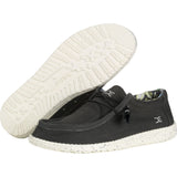 Hey Dude Wally L Stretch Shoes | Black