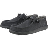 Hey Dude Wally L Canvas Shoes | Black