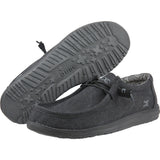 Hey Dude Wally L Canvas Shoes | Black