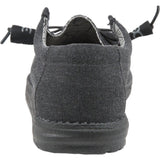 Hey Dude Wally L Canvas Shoes | Black