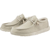 Hey Dude Wally L Canvas Shoes | Oat