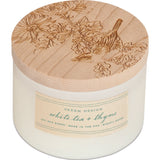 Skeem Design Print Block Triple Wick Candle