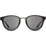 Shwood Ainsworth Sunglasses | Distressed Dark Walnut/Antique Brass -Grey Polarized WOADDWGP