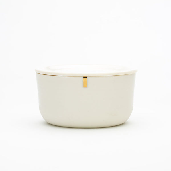 WRF Lab Lumen Lidded Container Set / Gold Accent