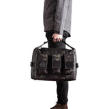 Black Ember Holdall MSNGR Bag | Jet Black G3B7