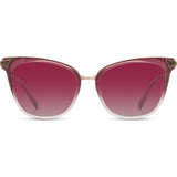 Shwood Arlene Sunglasses | Sakura Fade/Gunmetal -Rose Fade Polarized WWAAS2R2P