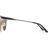 Shwood Odessa Sunglasses | Obsidian/Gold -Grey WWTO2O2G