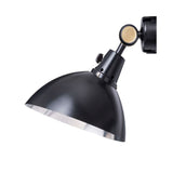 Midgard Modular 555 Wall Spot Light - Powder Coated, MD-555WL-BK