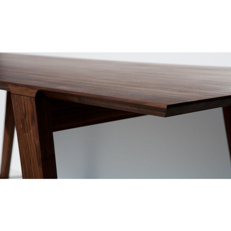 Kalon Isometric Medium Wood Table | Black Walnut