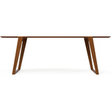 Kalon Isometric Medium Wood Table | Black Walnut