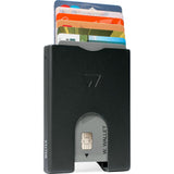 Walter Wallet Aluminum Cardhold Wallet | Matte Black AW001