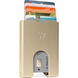 Walter Wallet Aluminum Cardhold Wallet | Gold AW003