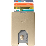 Walter Wallet Aluminum Cardholder Wallet | Gold