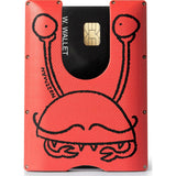 Walter Wallet Nozzman Special Edition Crab Wallet | Jet Red