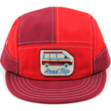 Mokuyobi Walter 5 Panel Hat | Van Red