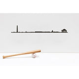 The Line City Skyline Wall Art Silhouette
