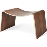 Gus* Modern Wave Stool | Walnut ECOTWAVE-wn