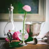 Match Pewter Footed Glass Vase